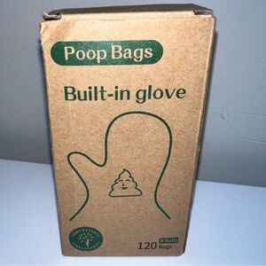 Lidaviwa Poop Bags with Built-in Glove